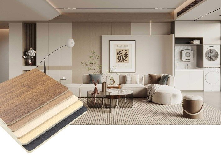 Paneles de Pared WPC de Estilo WPC 1